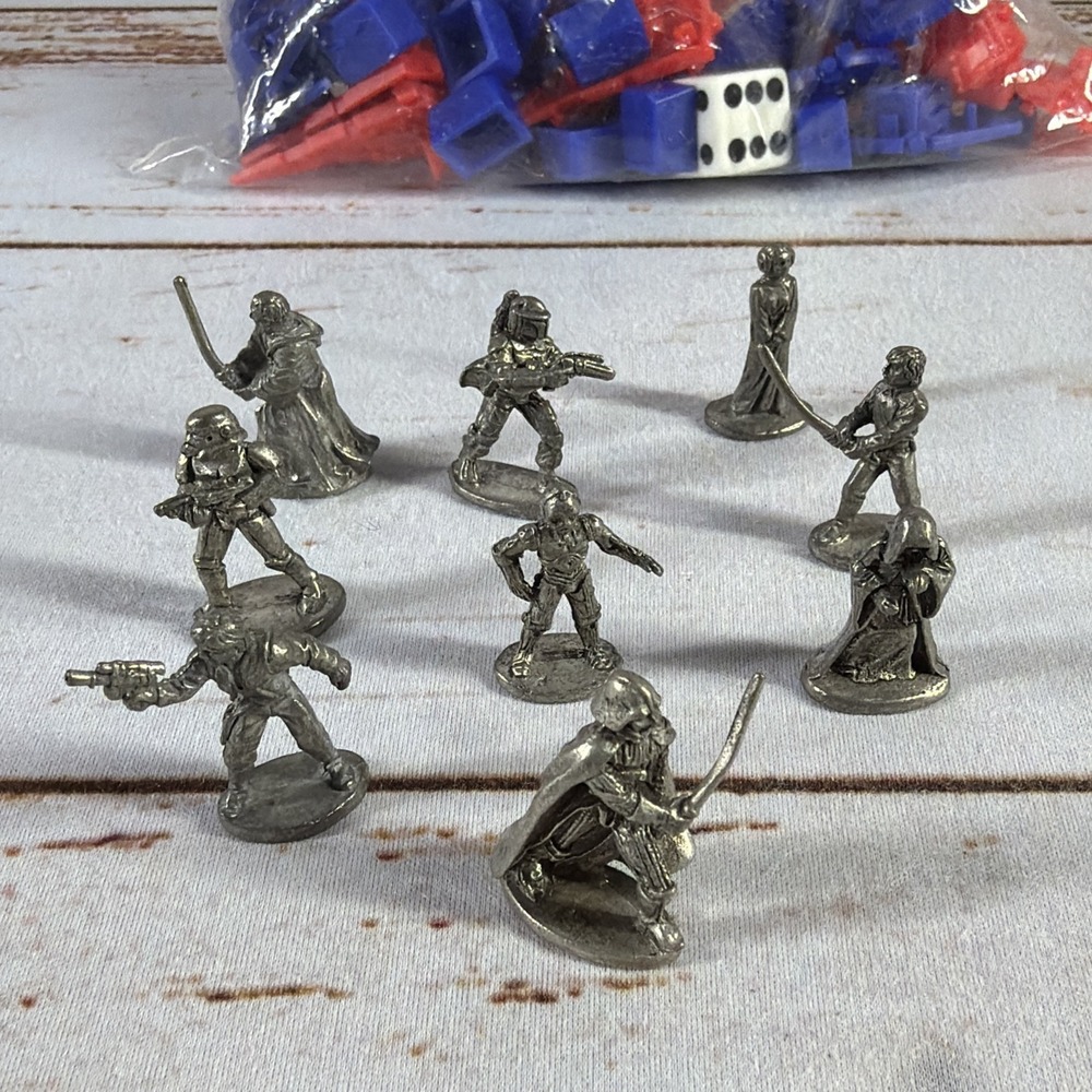 1997 Monopoly Star Wars Classic Trilogy Replacement Game Parts/Pieces  Lot - Picture 2 of 4